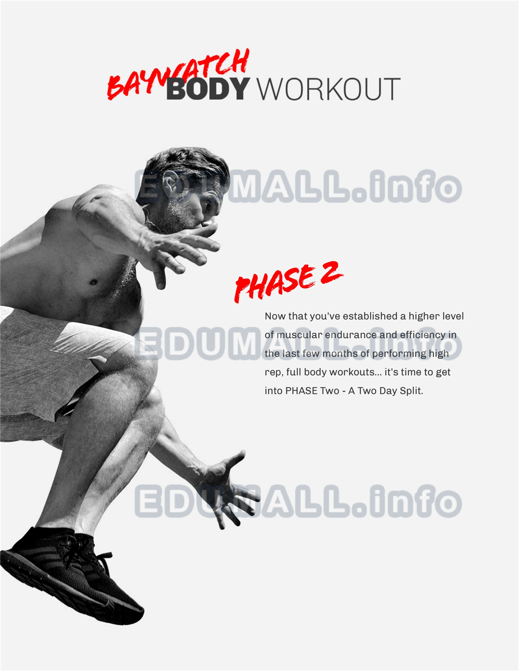 Patrick Murphy - Baywatch Body Workout Phase 2