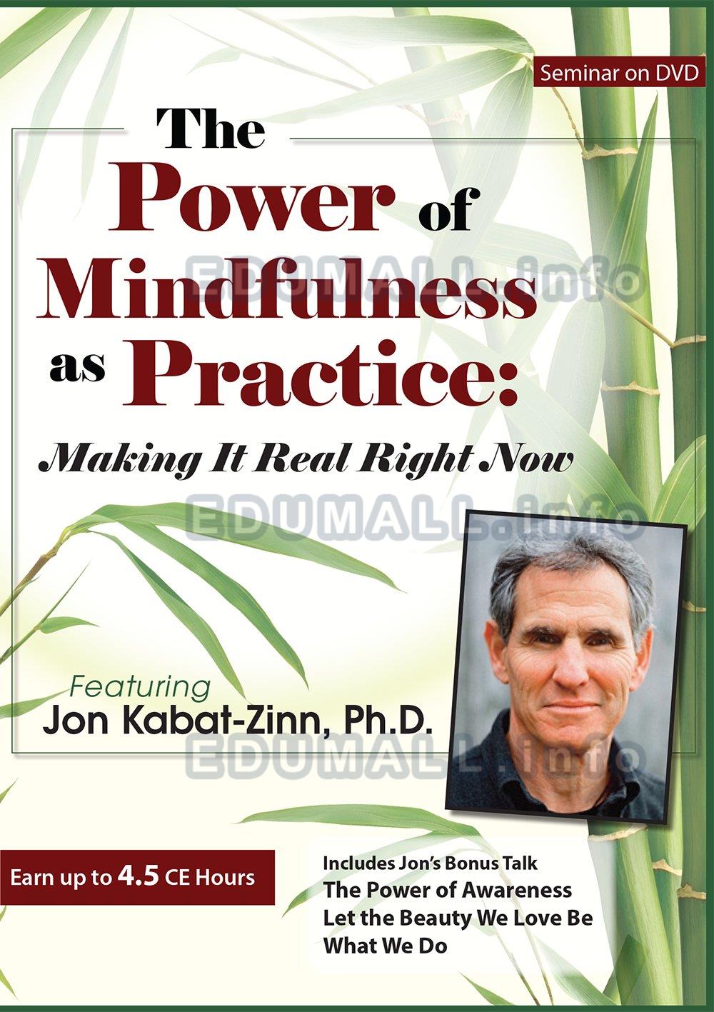 The Power of Mindfulness as Practice: Making It Real Right Now with Jon Kabat-Zinn - Jon Kabat-Zinn