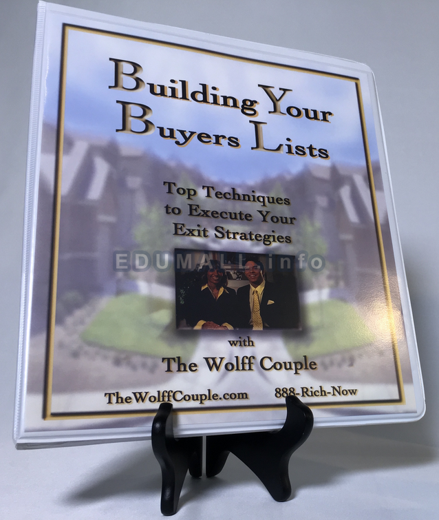 The Wolff Couple - Building Your Buyers Lists