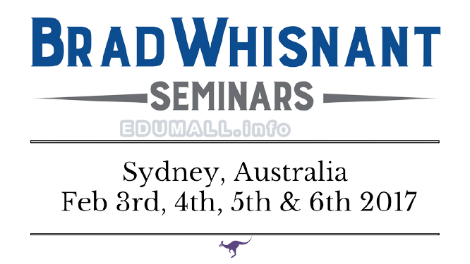 Brad Whisnant - Sydney Seminar 2017