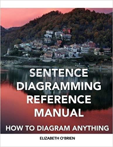 Elizabeth O’Brien - Sentence Diagramming Reference Manual