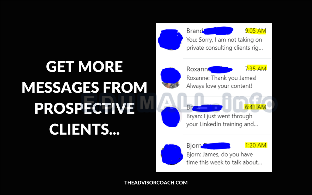 James Pollard - How to Get Clients With LinkedIn