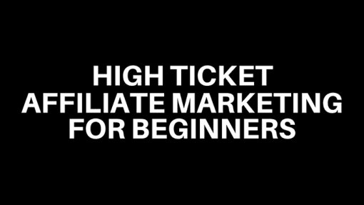 Paolo Beringuel - High Ticket Affiliate Marketing for Beginners